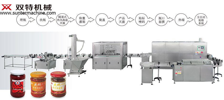 辣椒醬灌裝機