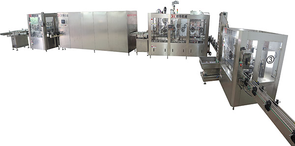 灌裝機(jī)生產(chǎn)線
