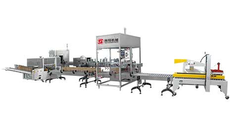 全自動酸菜開箱、裝箱、封箱機組