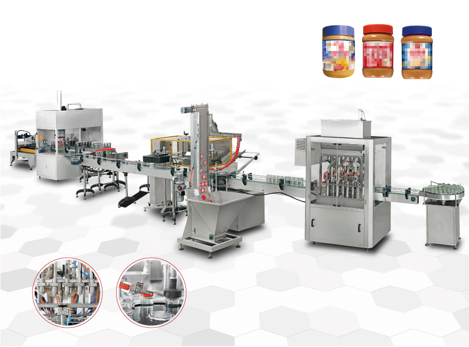 麻醬灌裝生產(chǎn)線