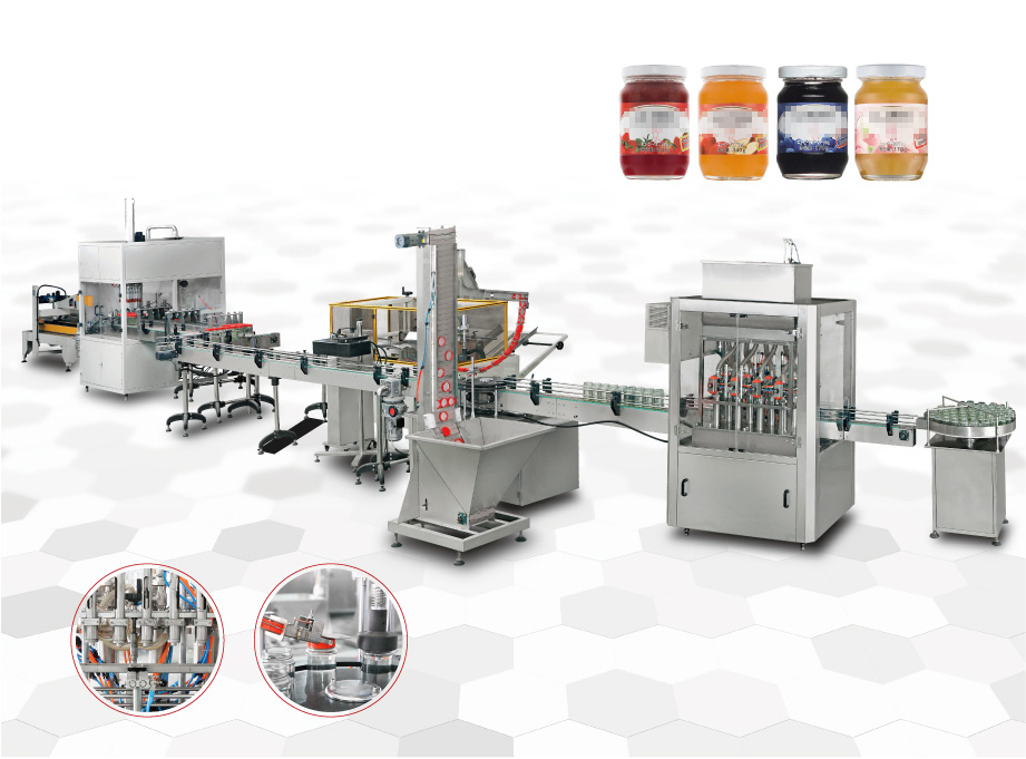 檸檬醬灌裝生產(chǎn)線