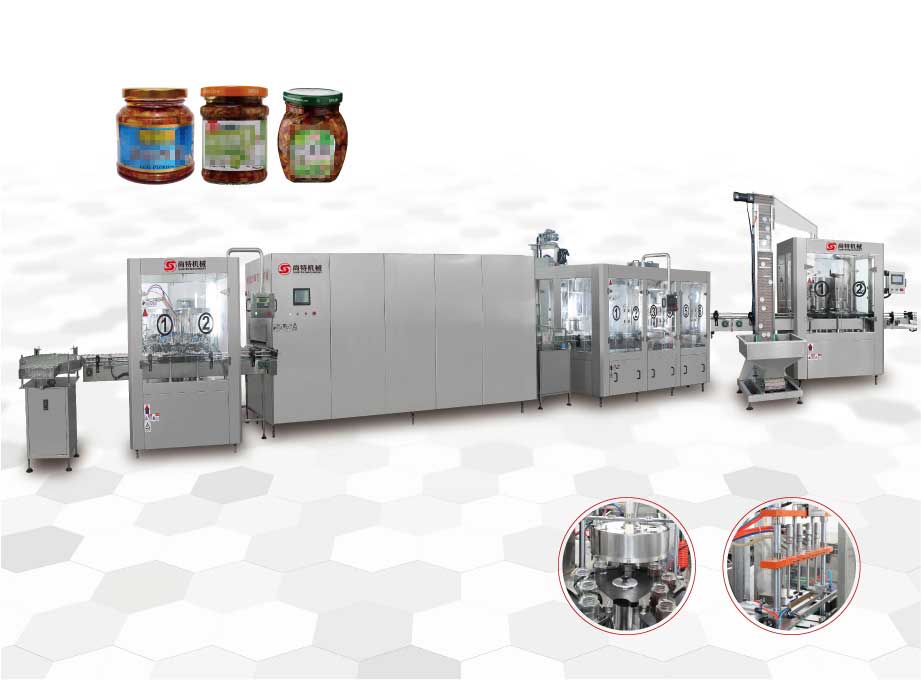 酸菜灌裝生產線